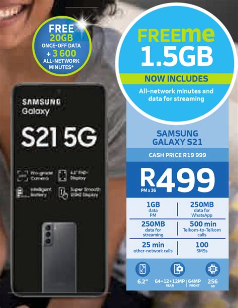 Samsung Galaxy S21 5g Offer At Telkom