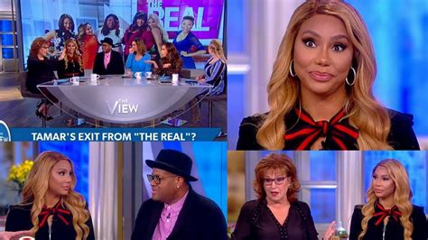 Tamar Braxton And Vince On The View Throwing Shade At The Real Vince