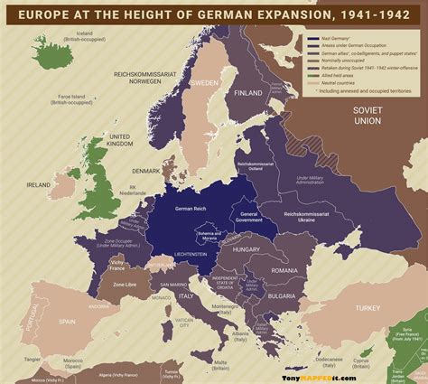 What If Nazi Germany Won World War Ii Tony Mapped It