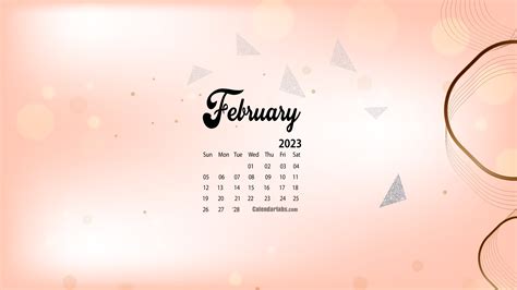 February 2023 Calendar Aesthetic Wallpaper 4k 1920x1080 Imagesee