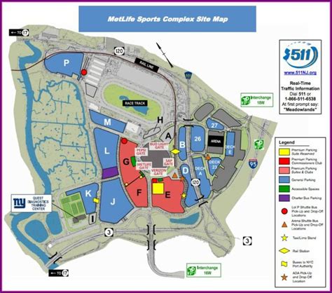 Metlife Stadium Gates Map Map Resume Examples