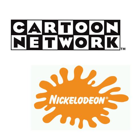 The Classic Logos From Nickelodeon And Cartoon Network These Are What
