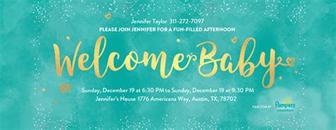 baby shower invitations evite