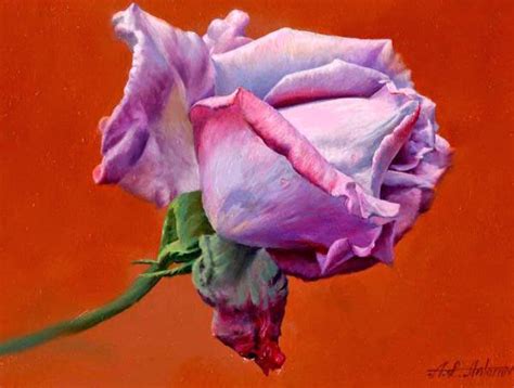 16 Realistic And Most Amazing Rose Paintings For Your