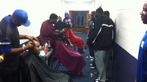 Colts Players Shaving Their Heads To Support Chuck Pagano
