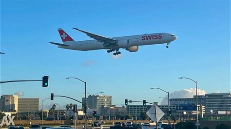 Northerly Arrivals And Departures At Lax Close Up Takeoffs And
