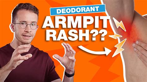Why Your Deodorant Is Giving You An Armpit Rash Youtube