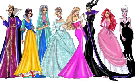 Princess And Villain Collection Disney Villain Costumes Princess
