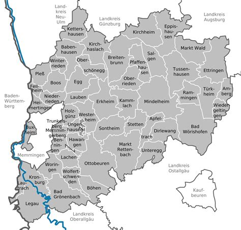 Landkreis Unterallgäu: Unser Forschungsgebiet