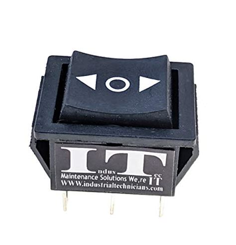 Industec Dpdt 20 Amp 6 Pin On Off On 3 Position Momentary