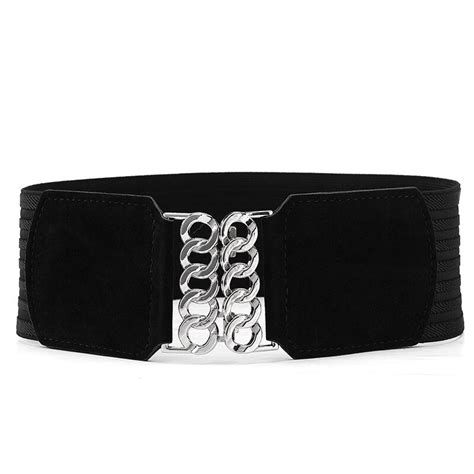 Wide Belt Belts For Women New Fashion Women Chain Belt Wide Self Tie