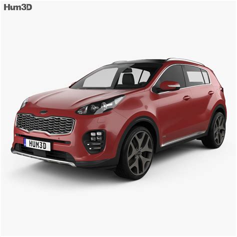 Take your driving experience to an exciting new level thanks to sportage's unique, headturning looks. Kia Sportage GT-Line 2016 3D model - Vehicles on Hum3D