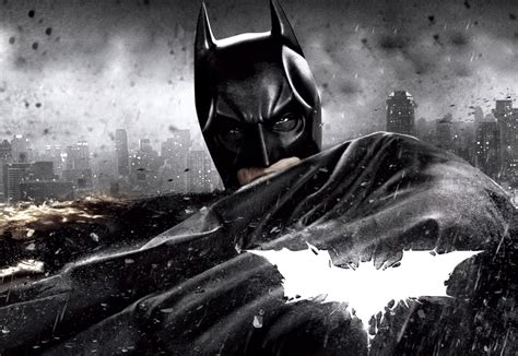 Free Download Batman The Dark Knight Rises Cityscape Flying Bats Poster