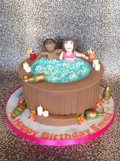 Hot Tub Party Cake Spa Cake Birthday Cakes For Women Novelty Cakes