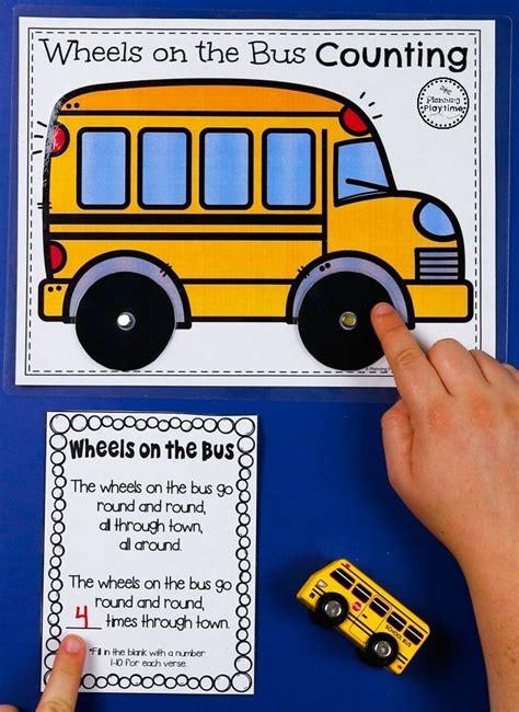 Transportation Worksheets - Planning Playtime | Wheels on the bus