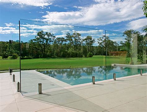 1800mm X 1200mm Glass Pool Fencing Panel