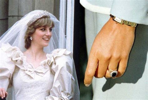 A matching diamond and sapphire watch, bracelet, pendant, ring. From Kate Middleton, Princess Diana to Elizabeth Taylor ...