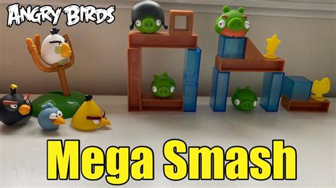Mega Smash Angry Birds Mattel Review Youtube