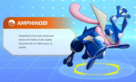 Amphinobi Greninja Pokemon Unite Meilleurs Build Moves Et Objets