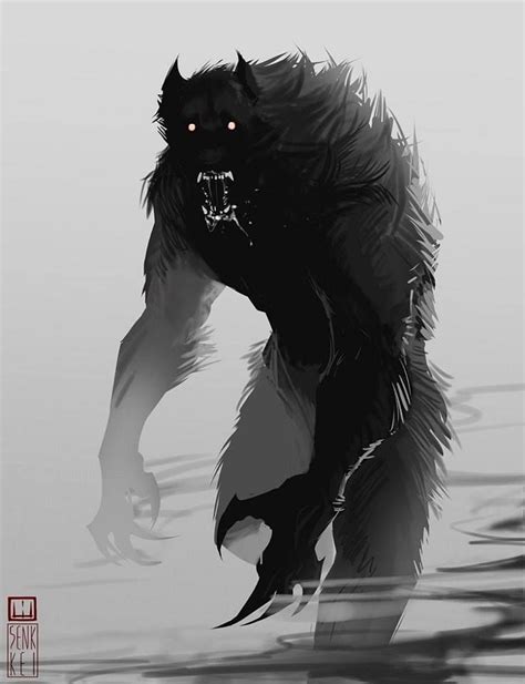 Shapeshifter Shaman In Werewolf Werewolf Art Fantasy Creatures