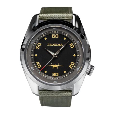 Proxima Men Aviator Watch 42MM Automatic Mechanical Wristwatch Sport