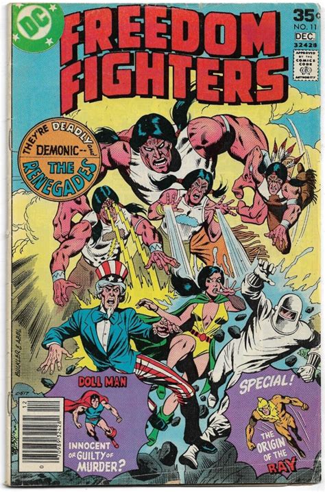Freedom Fighters Fn Vf Dc Bronze Age Comics Comic Books Bronze Age Dc Comics Hipcomic