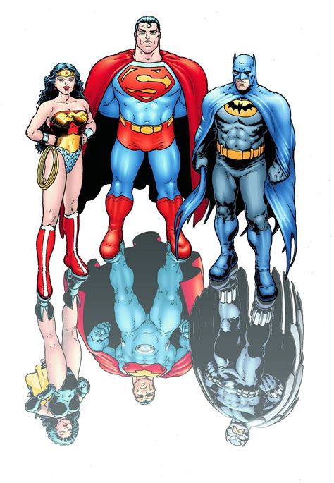 Wonder Woman Superman And Batman Frank Quitely Comic Book Artists