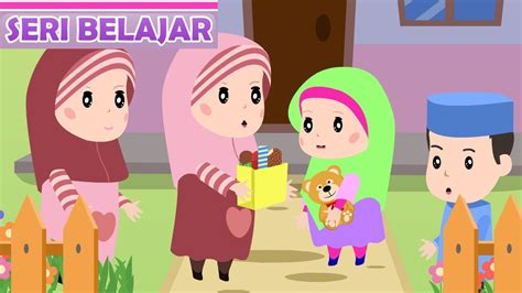 Gambar Anak Muslim Kartun Belajar Hijabfest