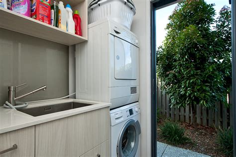Gold Coast Home Renovation Modern Laundry Room Gold Coast Tweed By Kitchen Trends