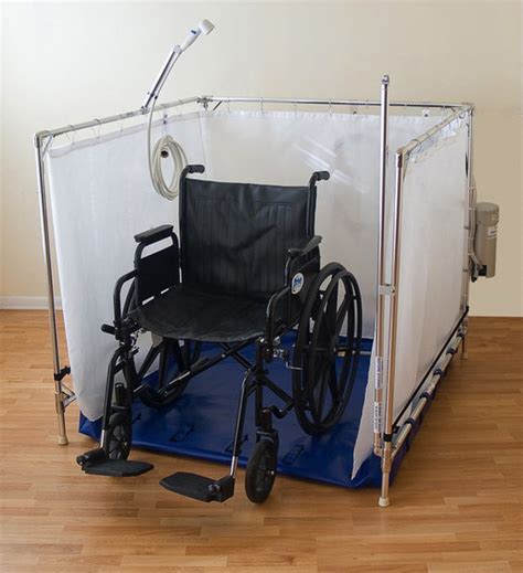 Fold Away Wheelchair Shower - Bariatric – Essential Luxuries by