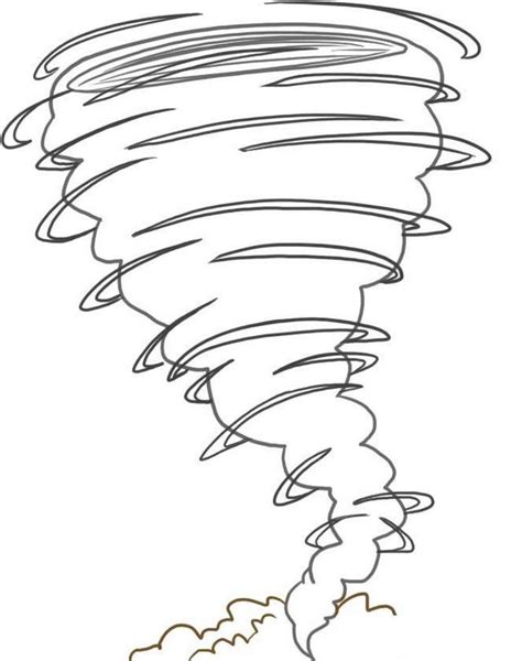 Tornado Coloring Pages For Kids And Grownups Coloring Pages
