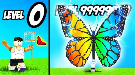 Getting Max Level Butterfly In Roblox Youtube