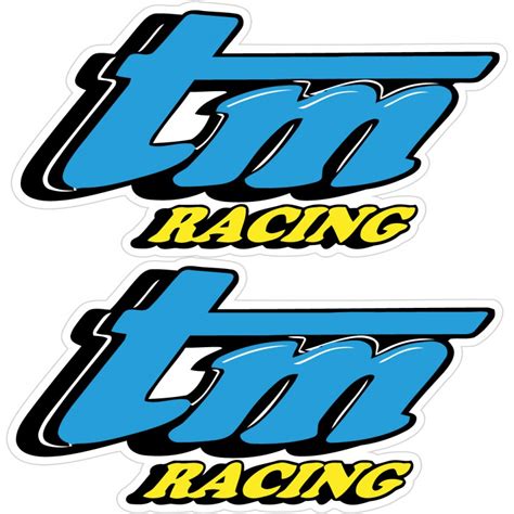 Tm Racing Logo Stickers Decals 2x Decalshouse