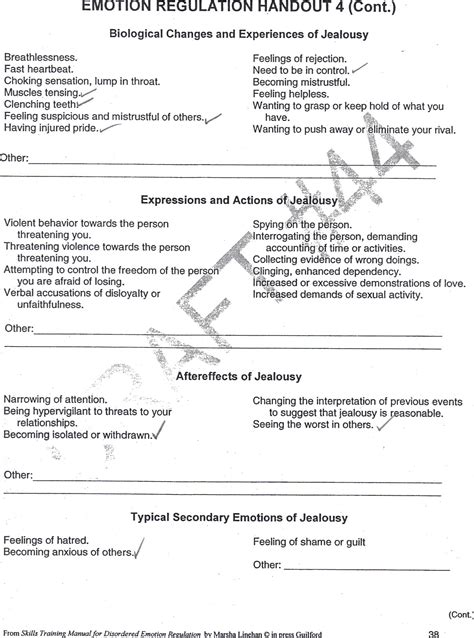 Handouts for understanding and naming emotions emotion this book contains informational handouts and worksheets for people learning dialectical behavior therapy (dbt) skills. Healing From BPD - Borderline Personality Disorder Blog ...