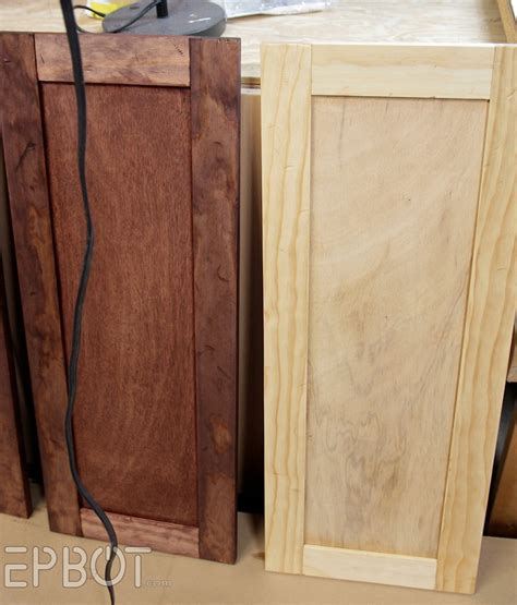 Cabinet doors, drawer panels, and backsplashes are some easy areas easy enough to custom with the materials. EPBOT: DIY Vintage Rustic Cabinet Doors | Rustic cabinet ...