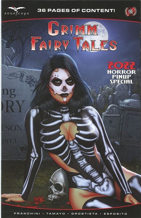 Grimm Fairy Tales Horror Pinup Cover D Dipascale Zenescope