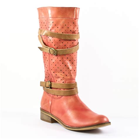 Découvrez la sélection de bottes pour femme chez asos. Spm Nigara Spring 2 Red | bottes rouge printemps été chez ...