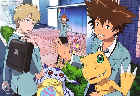 Daisuke Namikawa Y Yuuko Kaida Se Unen Al Reparto Del Anime Digimon