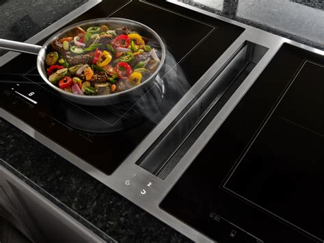 As a result, cleaning these flat cooktops is as easy as wiping down the counter. Downdraft Cooktop | For Residential Pros