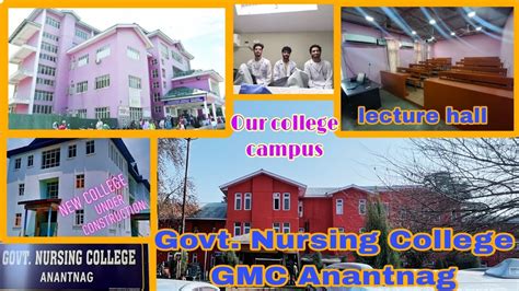 Campus Tour Govtcollege Of Nursing Gmc Anantnag Ist Vlog💥 Nursing