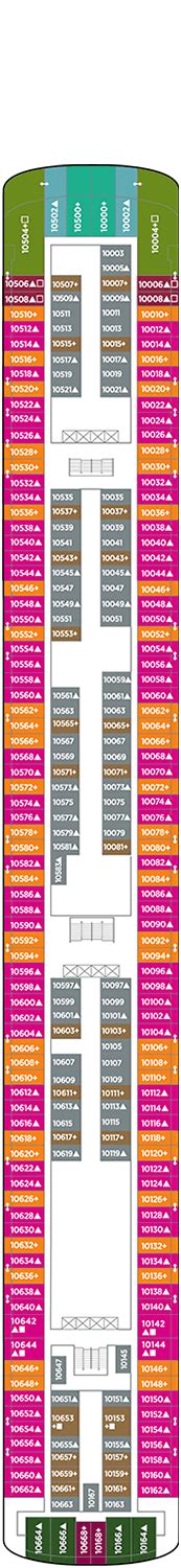 Norwegian Gem Deck Plan And Cabin Plan