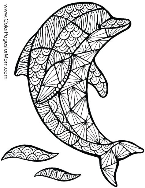 Coloring Pages Of Animals Hard At Free Printable