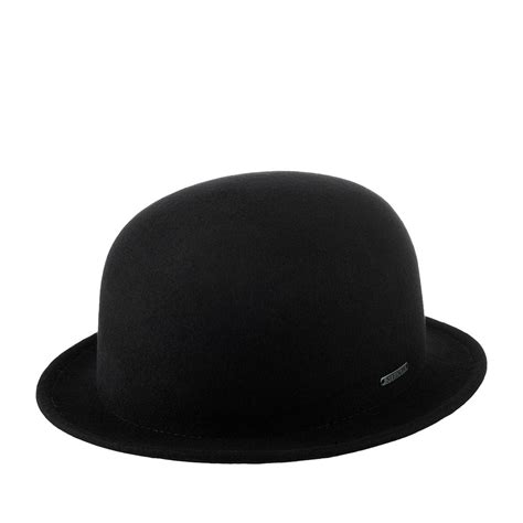 Шляпа котелок Stetson 1998101 Bowler Woolfelt черный купить за 11990