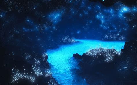 Neon Blue Wallpapers Wallpaper Cave