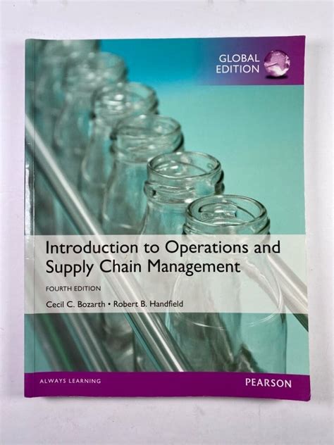 Introduction To Operations And Supply Chain Management Cecil Bozarth