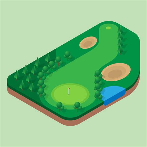 Golf Course Aerial Illustrations 187333 Vector Art At Vecteezy