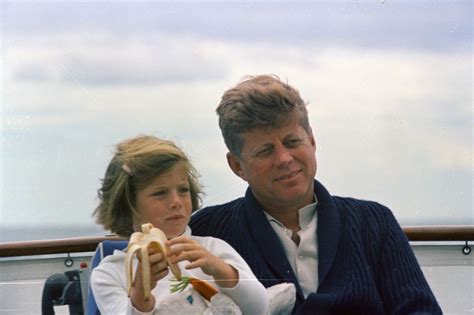 St C281 32 63 President John F Kennedy And Caroline Kennedy Aboard