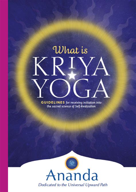 Kriya Yoga Ananda Europe