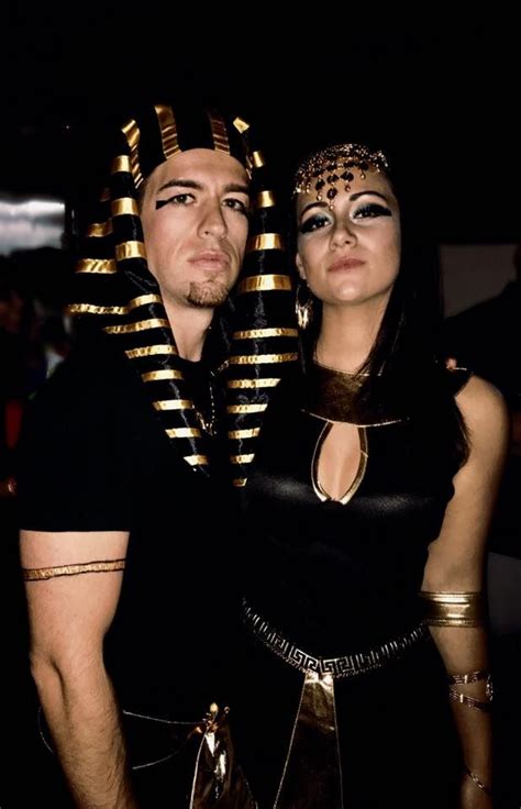 Couples Halloween Costume Cleopatra And Pharaoh Egyptian Couples Costume Halloween Disfraz