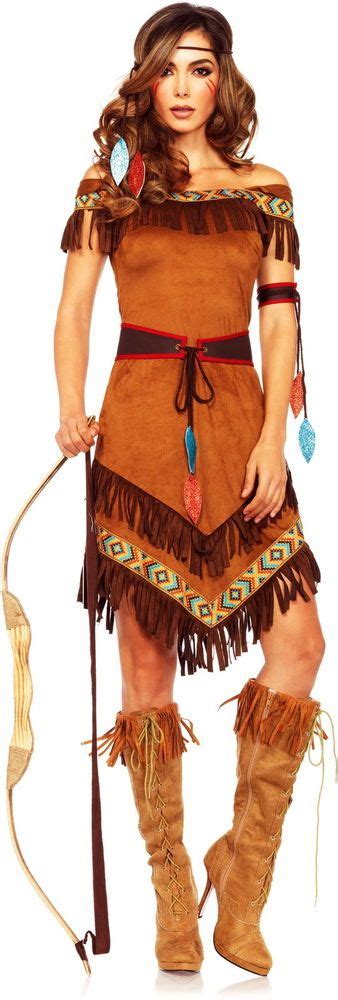 Sexy Cherokee Princess Indian Tribal Leader Native American Costume